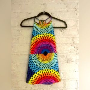 mara hoffman tank. Brand new. sleeveless rainbow ombré